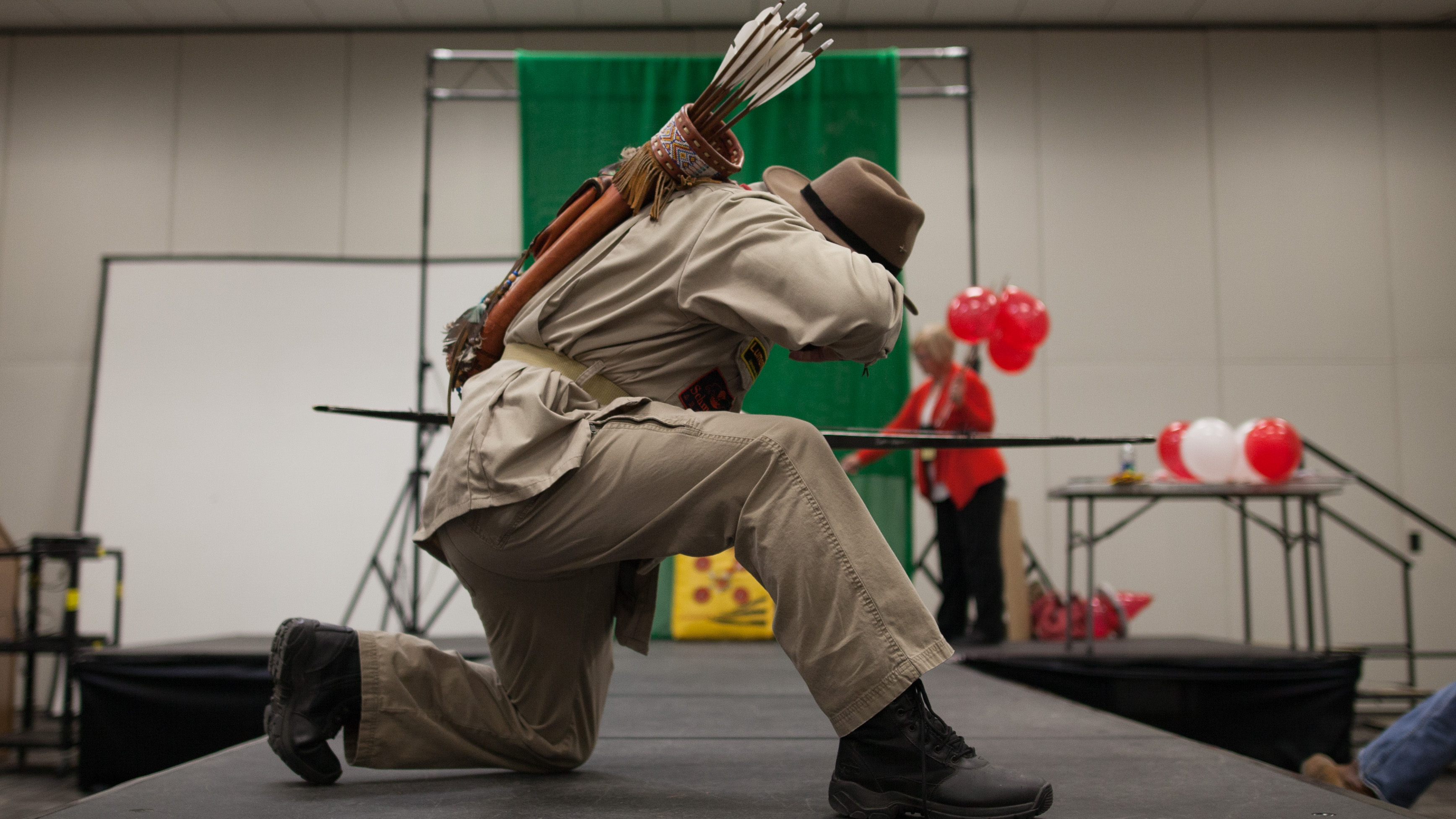 Byron Ferguson Trick Shot Archery Show