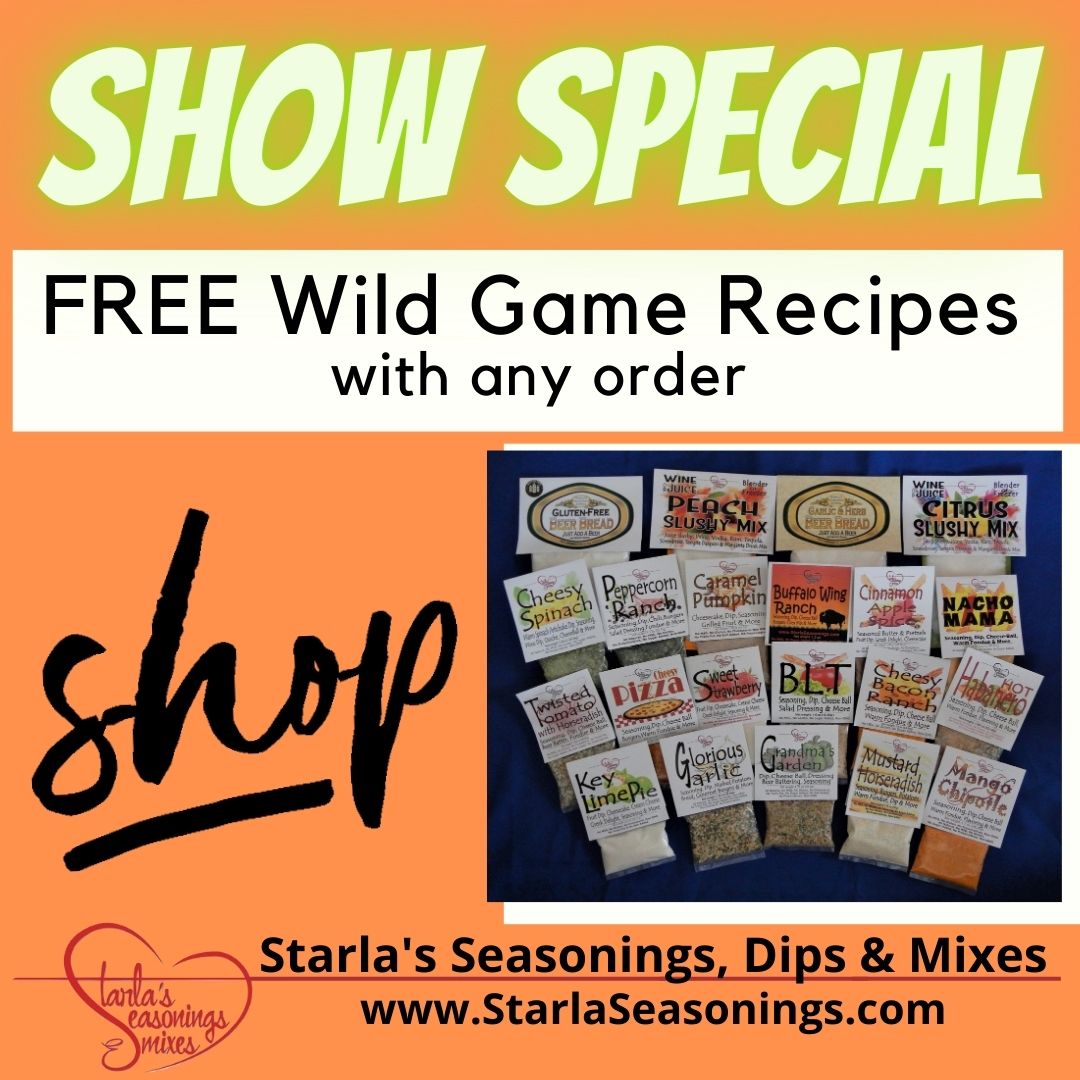 Starla’s Seasonings, Dip & Mixes Wisconsin Show Specials